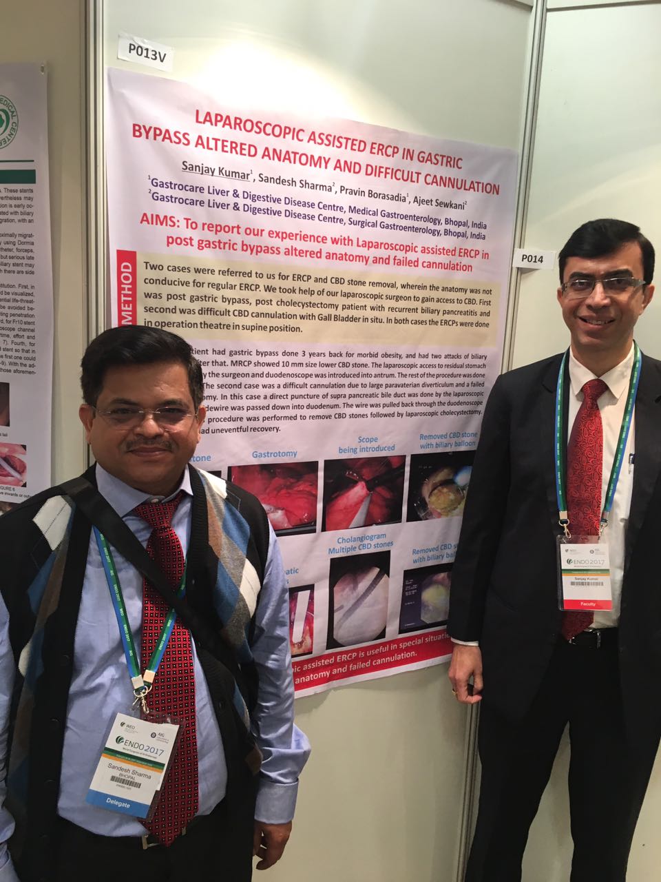 Poster Presentation in ENDO-2017 (World Congress Of GI Endoscopy)